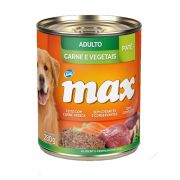 Alimento úmido Cães Adultos Patê Carne & Vegetais Max